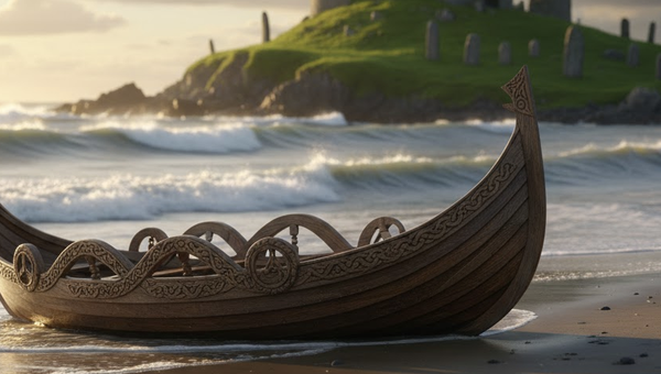 dna boat coming ashore