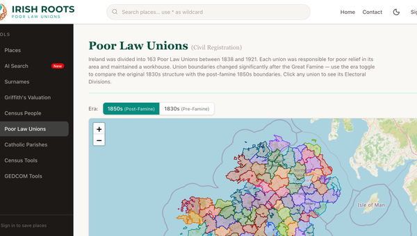 Understanding Poor Law Unions — The Key to Civil Registration Records